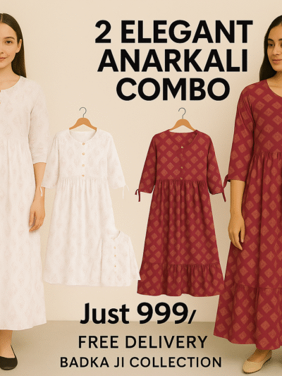 Elegant Anarkali Combo