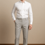 Men’s Premium Formal Pants - Steel Grey